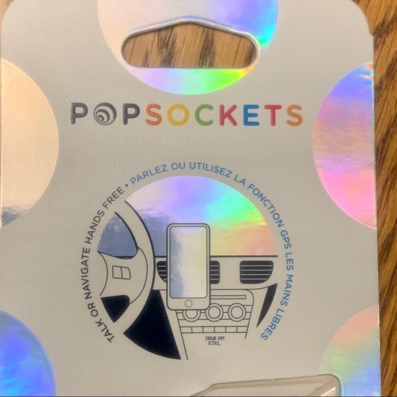 PopSockets PopMount Black Plastic Hands Free Mobile Cell Phone Car Vent Mount - Picture 3 of 7